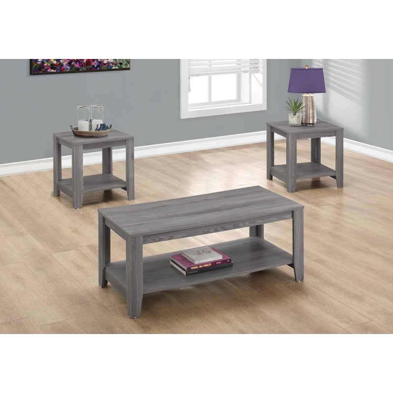 Ensemble de 3 tables basses 3 pièces