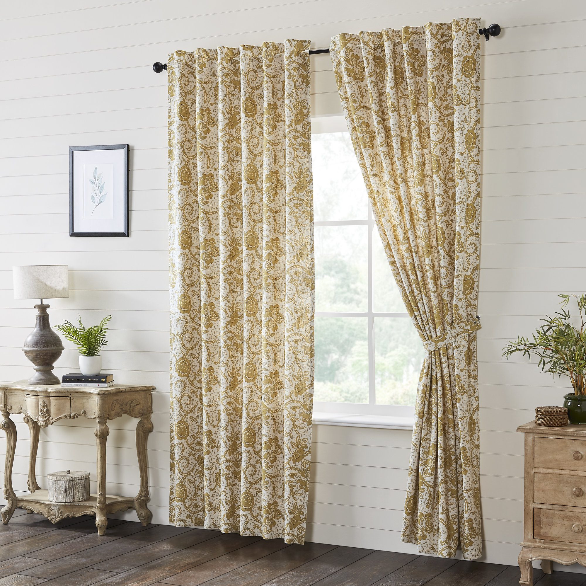 Room Darkening 100% Cotton Curtain, 50" W x 96" L