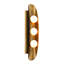 Hopper 3 Light Wall Sconce