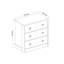 Jericca 72cm Console Table