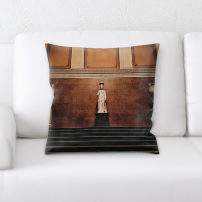Statue Square Pillow Cover & Insert