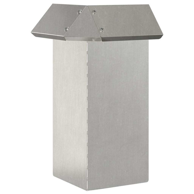 25 cm H x 13.5 cm W Stainless Steel