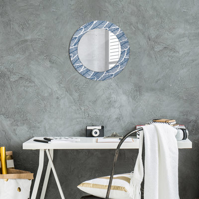 Huldar Glass Flat Wall Mirror