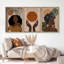 Mid Century Modern Boho, style afro-américain élégant, femme noire-97089060-97089061