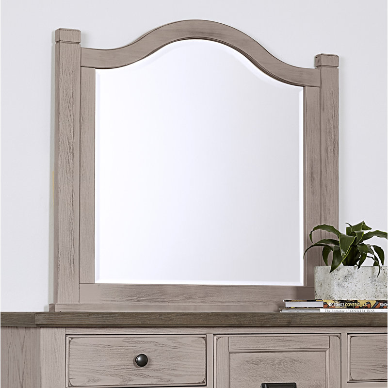 Miroir biseauté Erving Arch, H 34,75 po x l 38,5 po, Folkstone