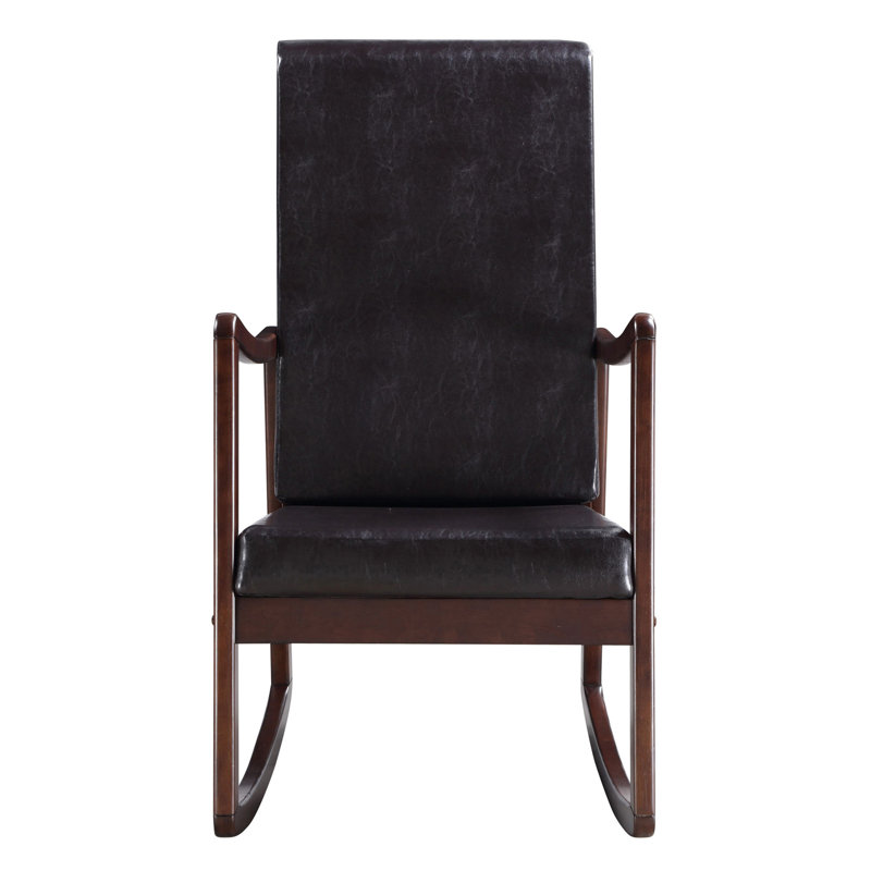 Chaise berçante avec accoudoirs