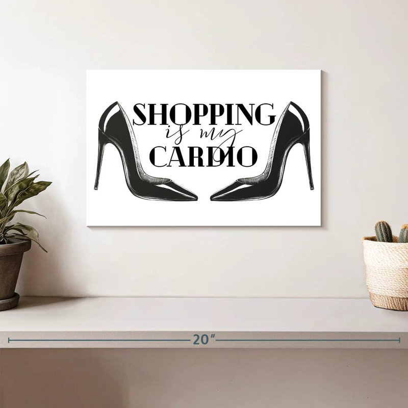 Shopping Cardio Typography