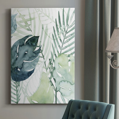 Palmier I - peinture sur toile tendue