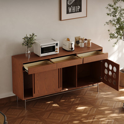 Buffet haut de gamme rétro et minimaliste