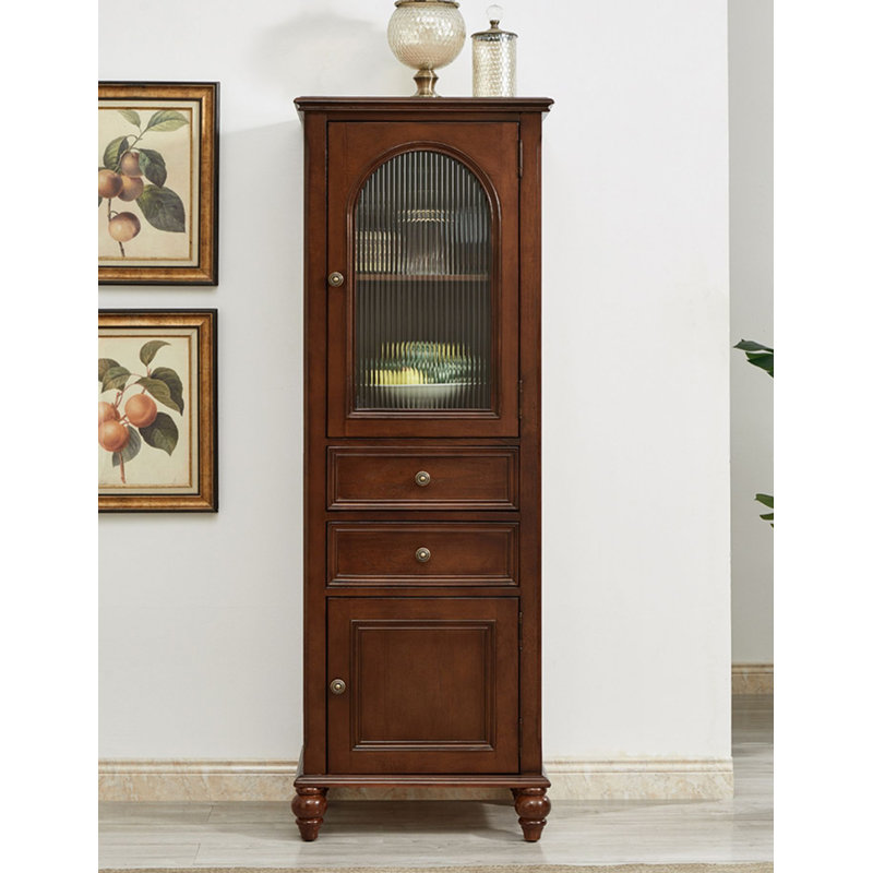 Magnifique vitrine American Country, Brun