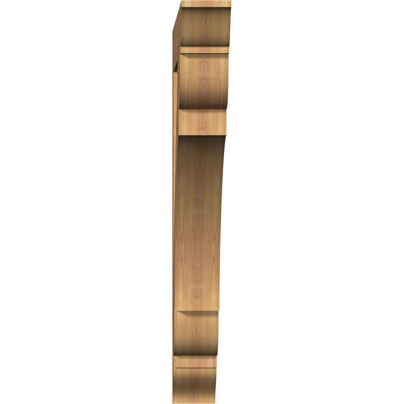 Support traditionnel olympique l 5 5 po x P 44 po x H 48 po, cèdre rouge de l'Ouest, H 48 po x l 5,5 po x P 44 po
