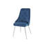 Chaise d'appoint, velours jaune avec pieds noirs-87543325-87543330