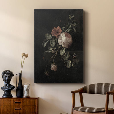 Impression florale rétro CXI - galerie sur mesure Cavas