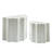 Fiberglass Coffee Table Set