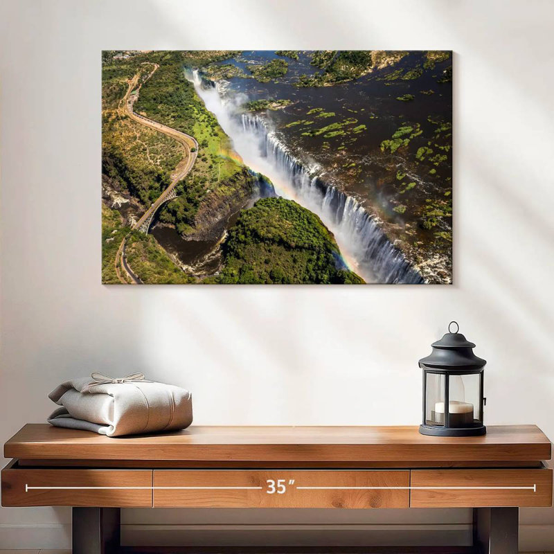 Mosi Oa Tunya Falls, H 16 po x l 24 po