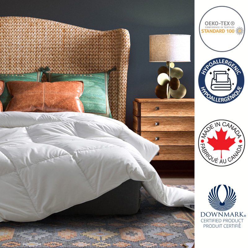 Édredon en duvet de canard blanc Summer 575 Loft, Grand