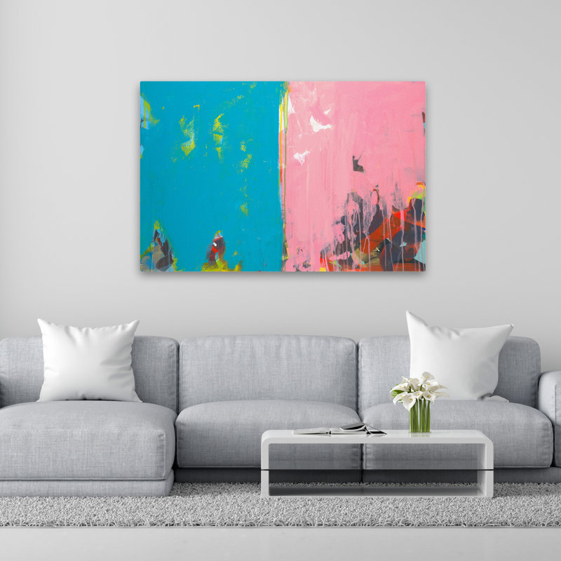 Colorblock 13 - Abstracts Art contemporain, H 60 po x l 40 po