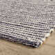 Mixed Stripe Blue/Ivory Handwoven Rug