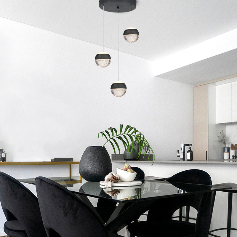 Jeaneen 3 - Light LED Cluster Pendant