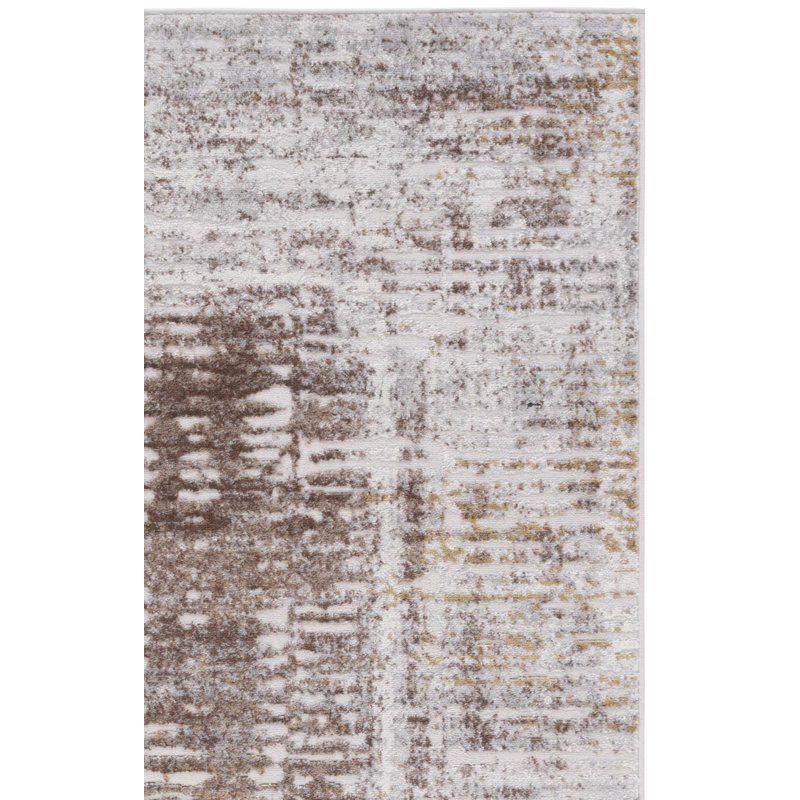 Palma Performance Abstract Rug, Square 6'7"