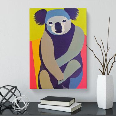 Goodlow Koala Bear Abstract Vol.2 - Wrapped Canvas
