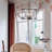 Congdon 3 - Light Bronze Drum Pendant