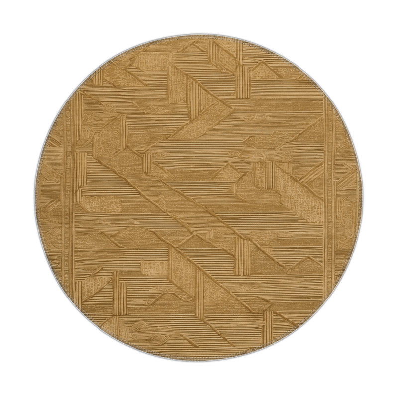 Tapis intérieur et extérieur ArtDeco, Rond 5 pi