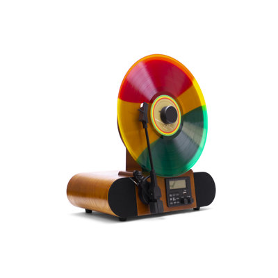 Fuse Vert At - Vertical Vinyl Record Player With Bluetooth And Audio Technica Needle Cartridge