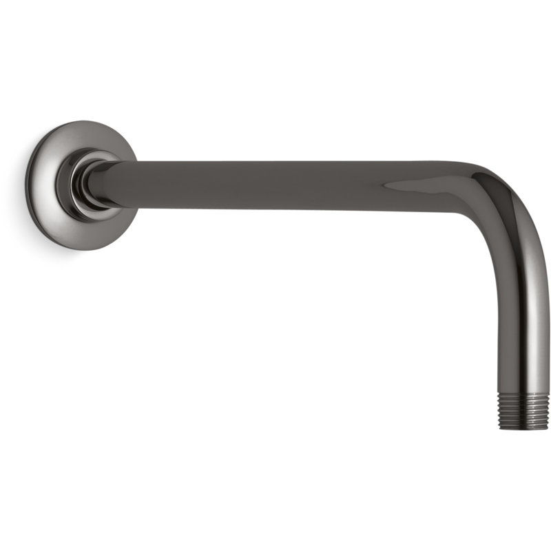 Right Angle Shower Arm, Vibrant Titanium