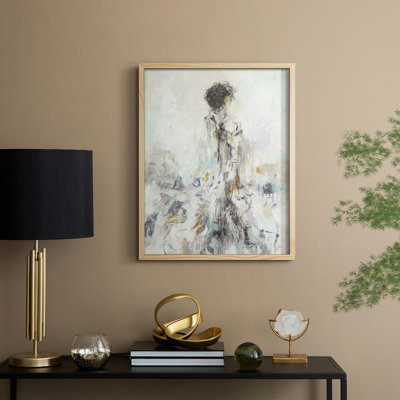 Romantic Reflection II Framed Print - Solid Wood