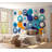Aranwen Polka Dots Wall Mural-859712151
