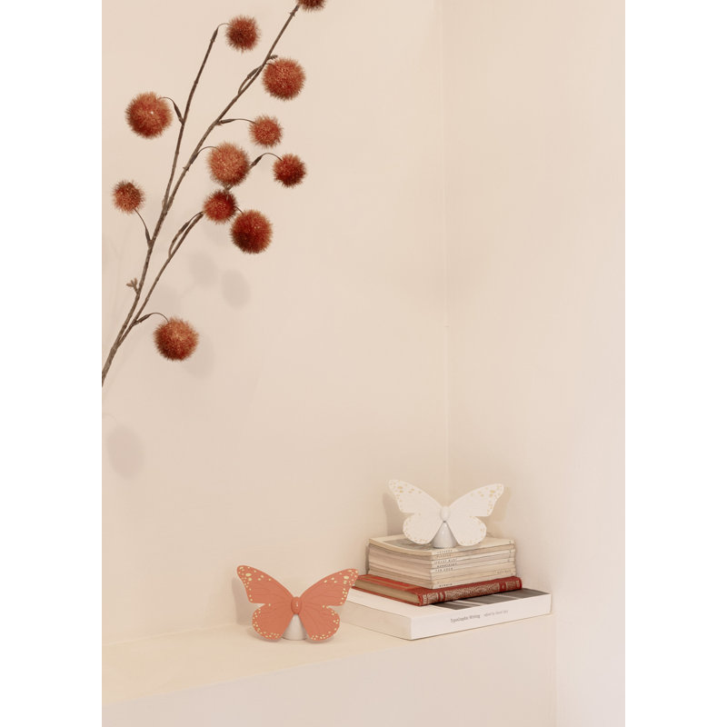 Figurine papillon, Corail