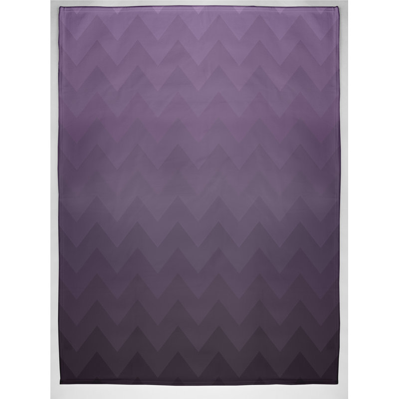 Jeté de profondeur, L 60 po x l 50 po, Mûrier (violet)