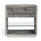 Cassian 1 - Drawer Solid Wood Nightstand