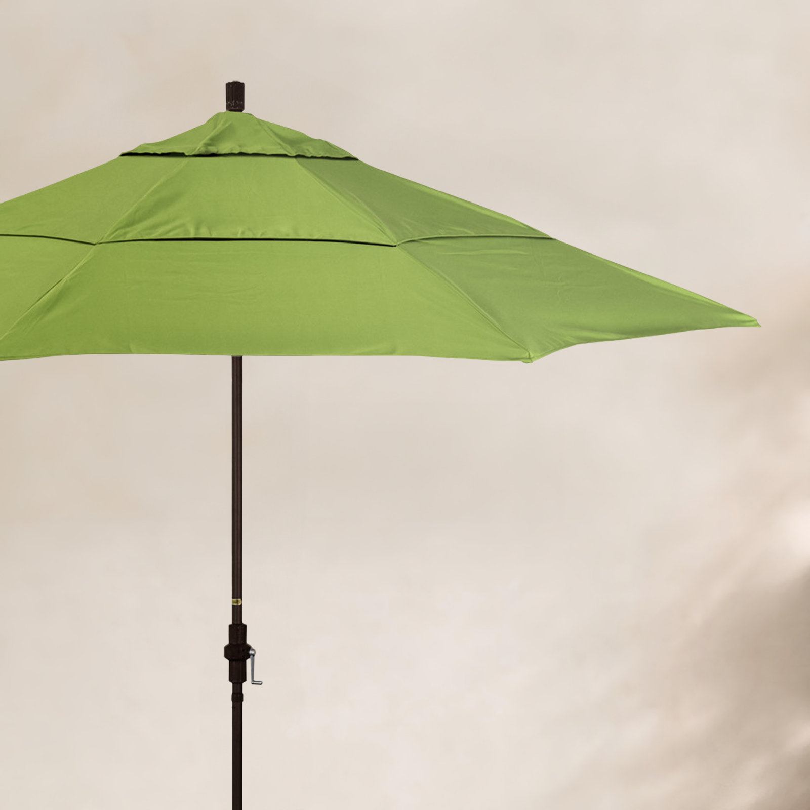 Broadmeade 11' Sunbrella® Umbrella, Dolce Mango Stripe Sunbrella®
