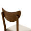Chaises d'appoint rembourrées avec dossier moderne Bugrane