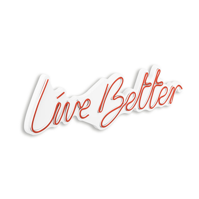Flexible LED Neon Light Strip, Waterproof IP67, Red, 14.6 x 6.7 x 0.8 inches | PVC Foam Template, 12V 4A Adaptor, 470 Lumens, 800K | Perfect for Indoor/Outdoor Decor, Energy Efficient & Bright