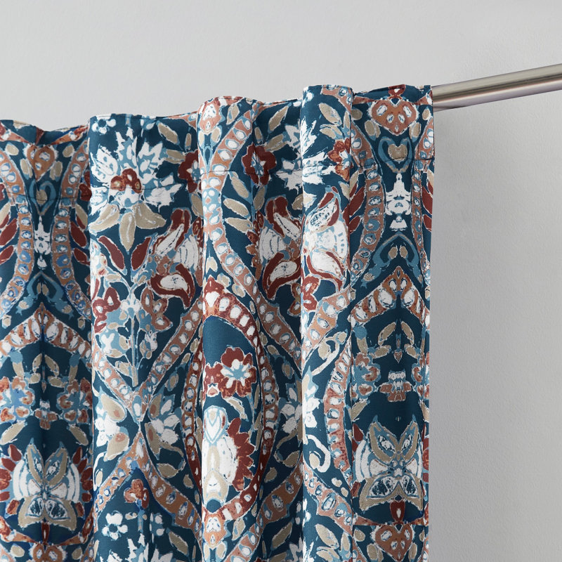 Dacha Sheer Single Curtain Panel, 52" W x 84" L