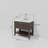 Norwalk 36 in W x 22 in D Oak Single Bath Vanity and Chrome Faucet Set-104786498-113420291