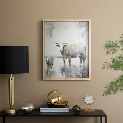 ANIMALS Series CCLXXI Framed Print - Solid Wood