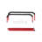 2-Pack Folding Auto Body Work Stands, 500 Lbs Capacity Adjustable Height Support for Car Panels & Hoods, Red, 41in