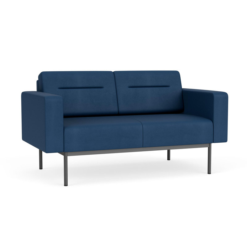 Causeuse de réception Darsey, Gris anthracite, Patriot Plus Blue Ridge, Sans alimentation