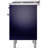 ILVE Nostalgie II Series 36 inch Dual Fuel Range with 6 Burners, Griddle (Glass Door)-98168267-124968149