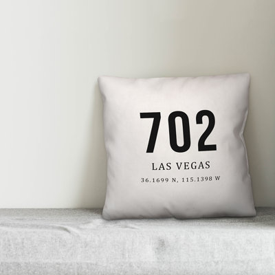 Outdoor Reversible Throw Pillow