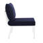 Fauteuil d'extérieur en aluminium avec coussins Sunbrella Riverside-1893520044