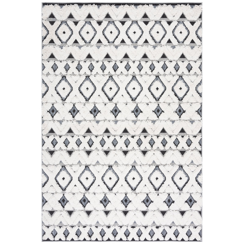 Tapis d'intérieur / extérieur Amrudin Performance Southwestern, Rectangle 4 pi x 6 pi