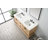 Seddon 60'' Free Standing Double Bathroom Vanity with Engineered Stone Top