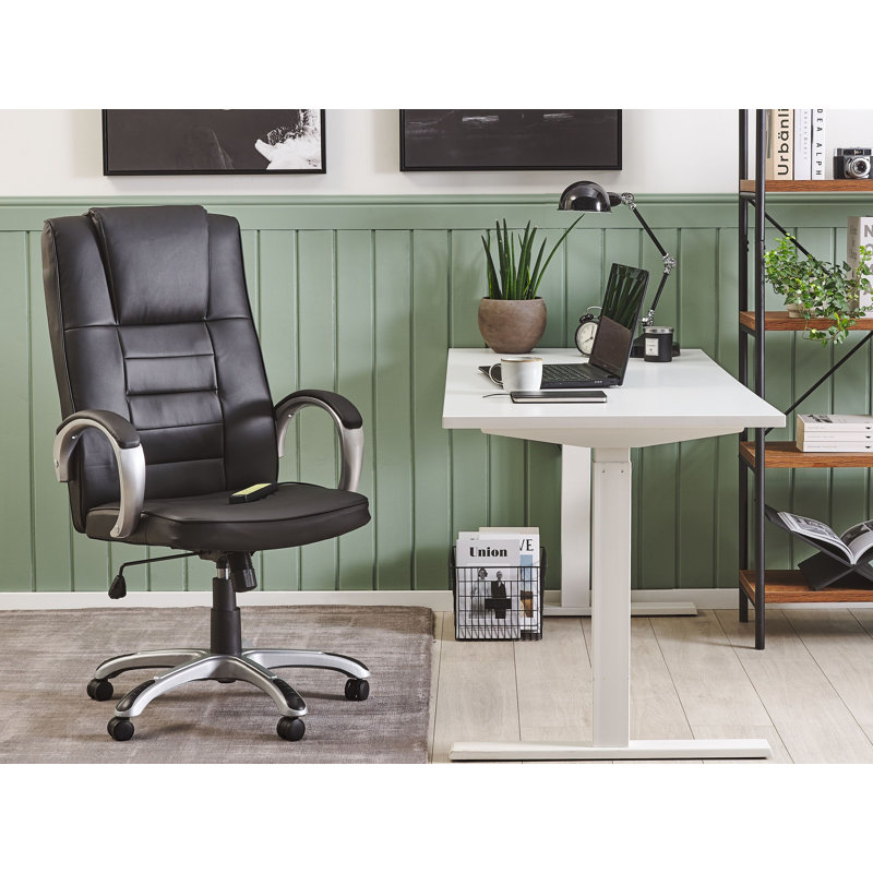 Heated Executive Chair, Black