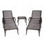 Chaise longue en aluminium coulé 1Pcs