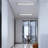 1 - Light 39.37" LED Dimmable Crystal Flush Mount